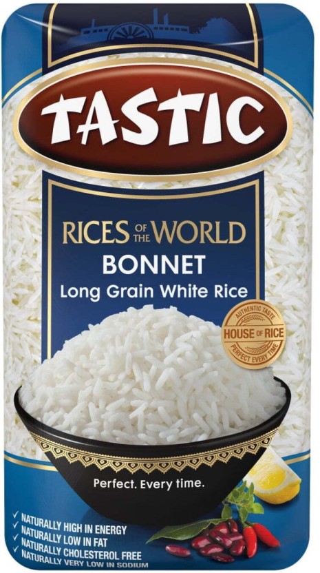 Tastic Bonnet Long Grain Rice (Pack of 20 x 1 kg) | Shop Online
