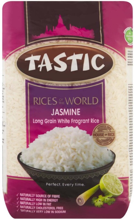 Tastic Jasmine Long Grain Rice (Pack of 20 x 1 kg) | Shop Online