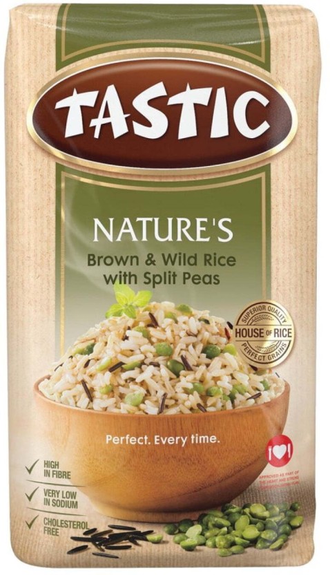 Tastic Natures Brown & Wild Rice With Split Peas (1 kg) | Shop Online