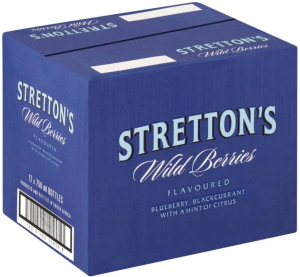 Stretton’s Wild Berries Gin ( Pack of 12 x 750ml, 35 Percent Alcohol Volume) | Shop Online