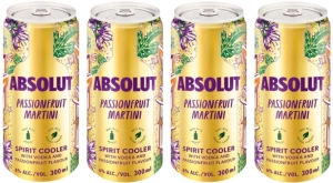 Absolut Passion Fruit Martini (6 Percent Alcohol, Pack of 4x 300 ml) | Shop Online