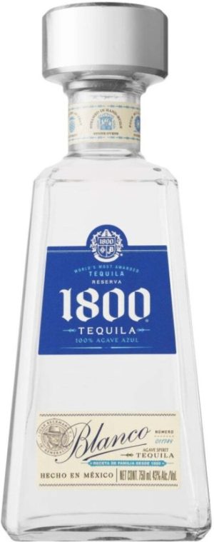 1800 Blanco (Silver) Tequila  (750 ml) | Shop Online