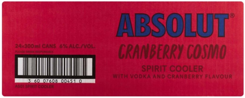 Absolut Non Returnable Bottle Sprit Cooler  (Pack of 24 x 300 ml) | Shop Online