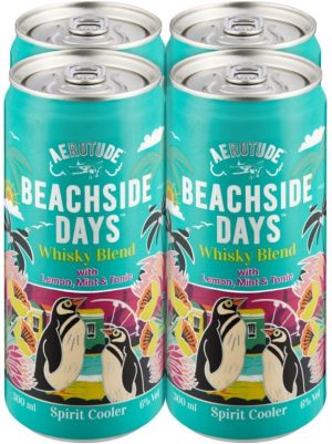 Aerotude Beachside Days Sprit Cooler  (Pack of 4 x 300 ml) | Shop Online