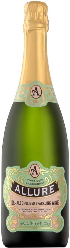 Allure De-Alcoholised Wine Sparkling Wine  (Pack of 6 x 750 ml) | Shop Online