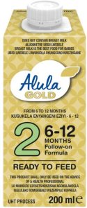 Alula Gold 2 Follow On Formula Ready To Feed  (200 ml, 6-12 Months) | Shop Online