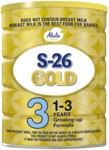 Alula S-26 Gold 3 Growing-Up Formula  (3 x 1.8 kg, 12-36 Months) | Shop Online