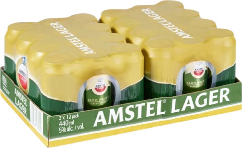 Amstel Lager Can  (Pack of 24 x 440 ml) | Shop Online
