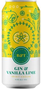 B&T Gin & Vanila Lime Sprit Cooler  (Pack of 24 x 440 ml) | Shop Online
