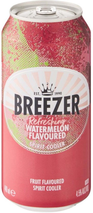 Bacardi Refreshing watermelon flavour Sprit Cooler  (440 ml) | Shop Online