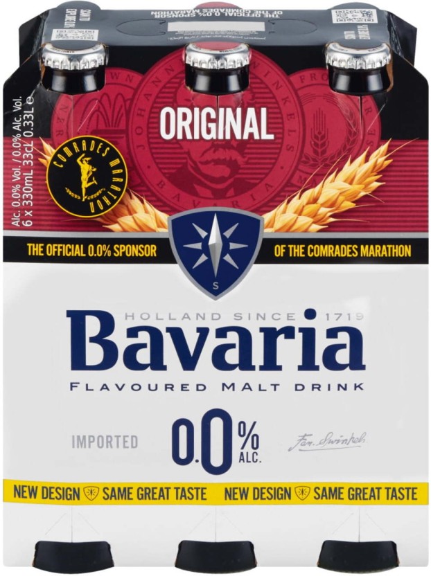 Bavaria Original Flavoured Malt Non Alcoholic Beer Bottle  (Pack of 6 x 330 ml) | Shop Online - Image 2