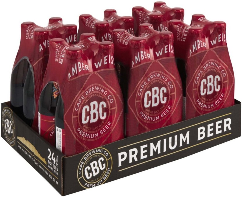 CBC Amber Weiss Bottle  (Pack of 24 x 440 ml) | Shop Online