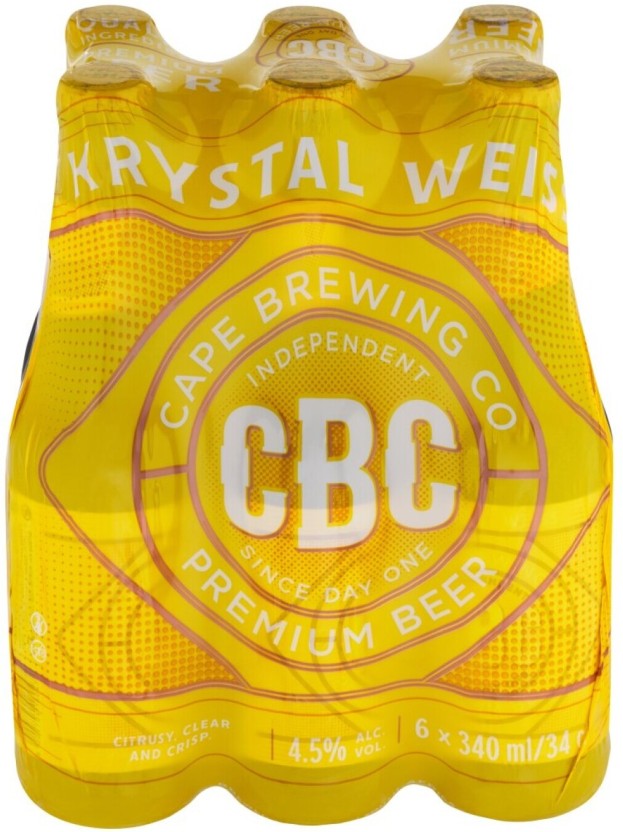 CBC Krystal Weiss Bottle  (Pack of 6 x 340 ml) | Shop Online - Image 2