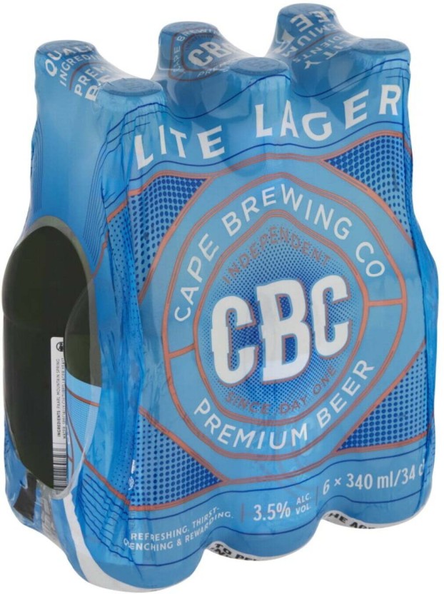 CBC Lite Lager Bottle  (Pack of 6 x 340 ml) | Shop Online - Image 2