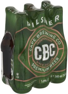 CBC Premium Pilsner Bottle  (Pack of 6 x 340 ml) | Shop Online