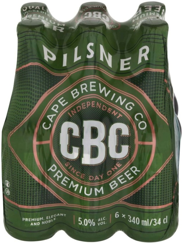 CBC Premium Pilsner Bottle  (Pack of 6 x 340 ml) | Shop Online - Image 2
