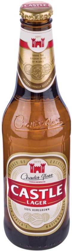 Castle Lager Bottle  (Pack of 6 x 330 ml) | Shop Online