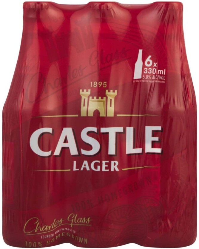 Castle Lager Bottle (Pack of 6 x 330 ml) | Shop Online - Image 3