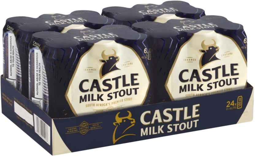 Castle Milk Stout Can (Pack of 24 x 500 ml) | Shop Online - Image 3