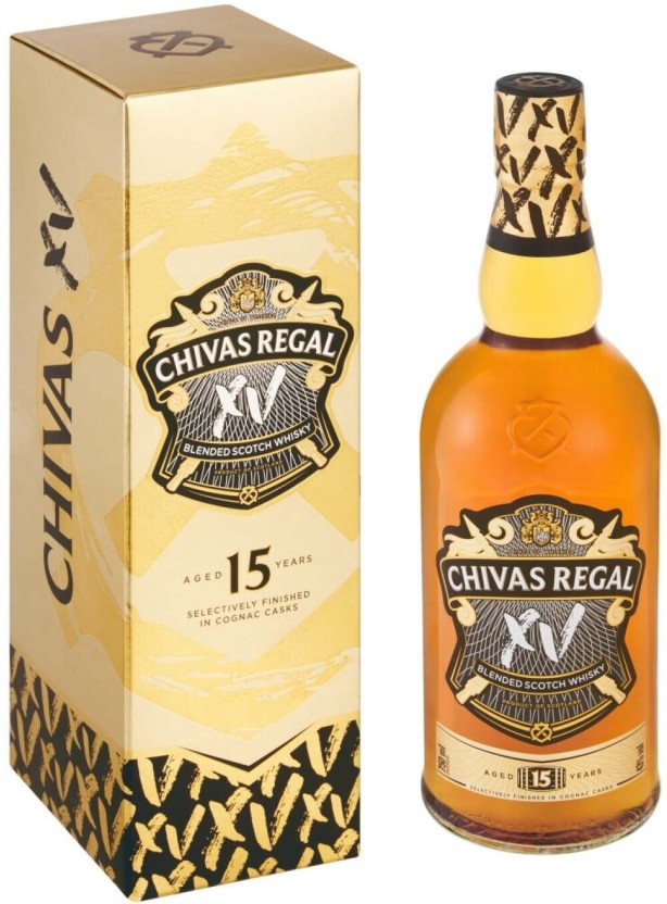 Chivas Regal 15 Year Old Blended Scotch Whisky  (Pack of 6 x 750 ml) | Shop Online