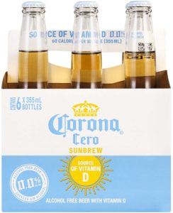 Corona Cero Lager Non Alcoholic Beer Bottle  (Pack of 6 x 355 ml) | Shop Online