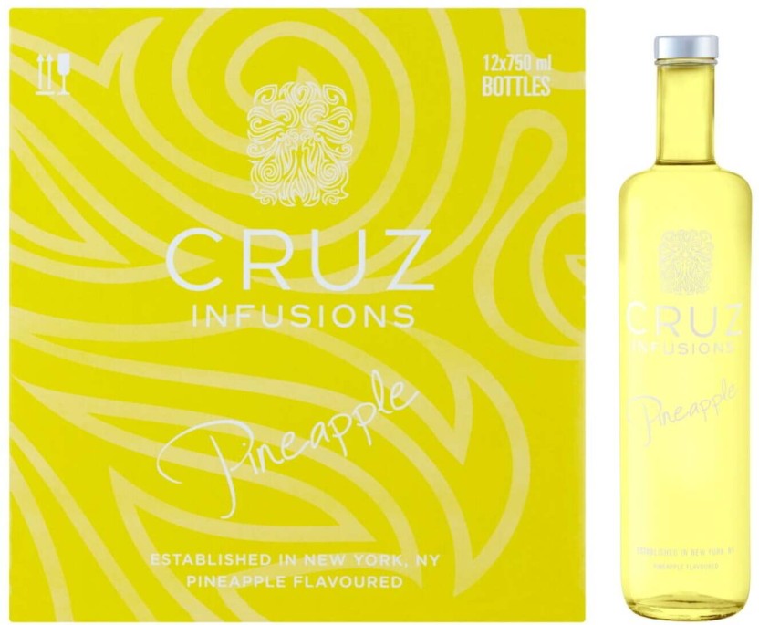 Cruz Flavoured Vodka  (Pack of 12 x 750 ml) | Shop Online