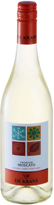De Krans Premium Moscato White Wine  (750 ml) | Shop Online