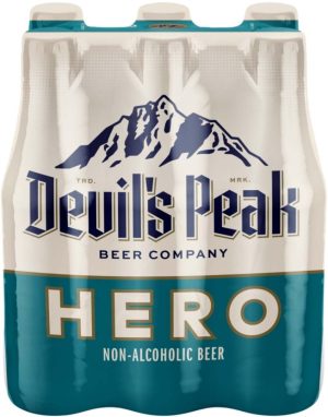 Devil's Peak Hero Non Alcoholic Beer Bottle (Pack of 6 x 330 ml) | Shop Online