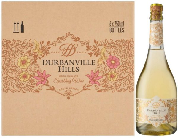 Durbanville Hills Sauvignon Blanc Sparkling Sparkling Wine  (Pack of 6 x 750 ml) | Shop Online