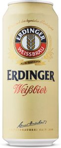 Erdinger Weissbier Weiss Can Pack of 24 x 500 ml | Shop Online