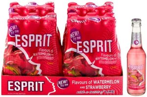 Esprit Watermelon, Strawberry & Lime Spirit Premix  (Pack of 6 x 275 ml) | Shop Online