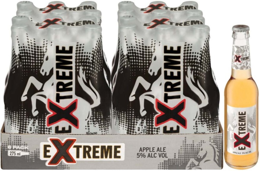 Extreme Apple Ale Cider  (Pack of 24 x 275 ml, NRB) | Shop Online