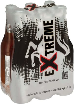 Extreme Apple Ale Cider  (Pack of 6 x 275 ml, NRB) | Shop Online
