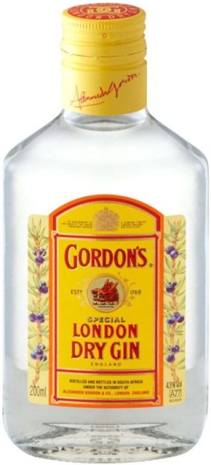 Gordon's London Dry Gin  (200 ml) | Shop Online