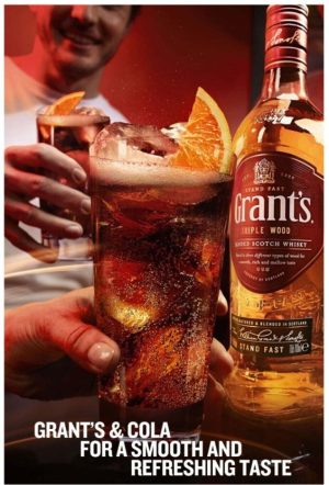 Grants Blended Scotch Whisky  (Pack of 12 x 750 ml) | Shop Online