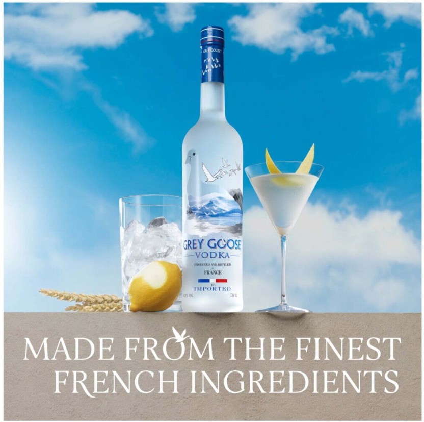 Grey Goose Plain Vodka (750 ml) | Shop Online - Image 2