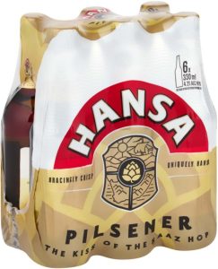 Hansa Pilsener NRB Pilsner Bottle  (Pack of 6 x 330 ml) | Shop Online