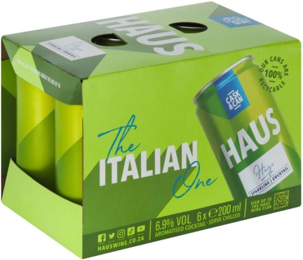 Haus Hugo Sparkling Wine  (Pack of 6 x 200 ml) | Shop Online