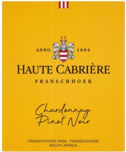 Haute Cabriere Chardonnay Pinot Noir White Wine  (Pack of 6 x 750 ml) | Shop Online