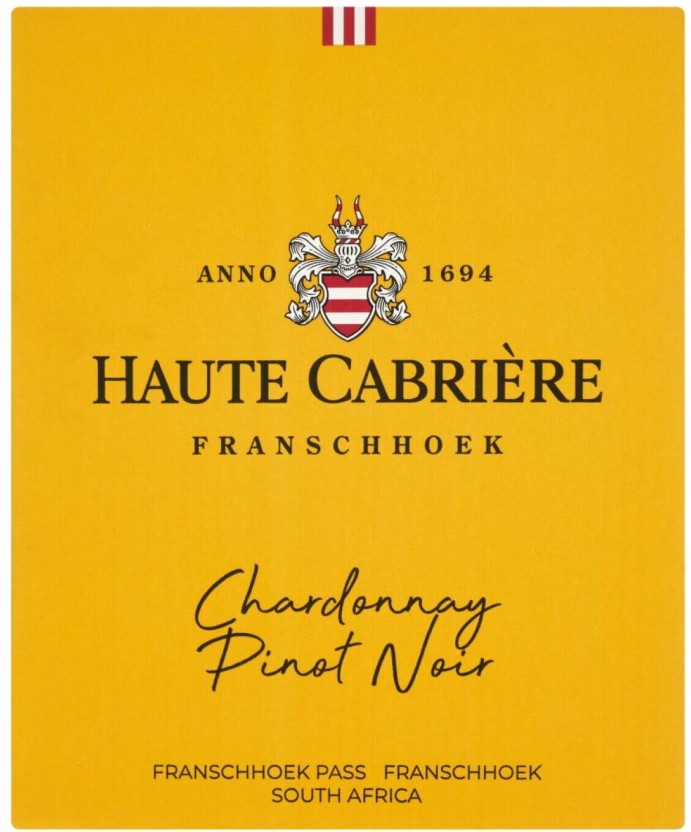 Haute Cabriere Chardonnay Pinot Noir White Wine  (Pack of 6 x 750 ml) | Shop Online