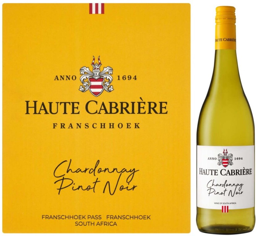 Haute Cabriere Chardonnay Pinot Noir White Wine  (Pack of 6 x 750 ml) | Shop Online - Image 3