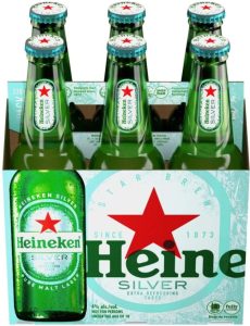 Heineken Silver Lager Bottle  (Pack of 6 x 330 ml) | Shop Online