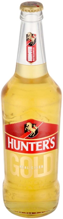 Hunters Gold Cider  (Pack of 24 x 330 ml, NRB) | Shop Online