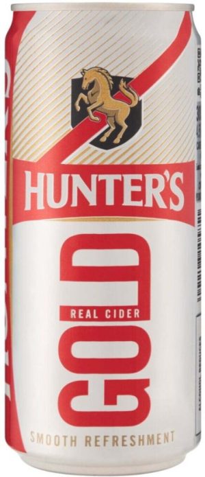 Hunters Gold Cider  (Pack of 6 x 330 ml, NRB) | Shop Online