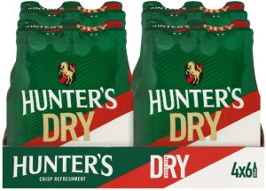 Hunters Real Cider  (Pack of 24 x 330 ml, NRB) | Shop Online