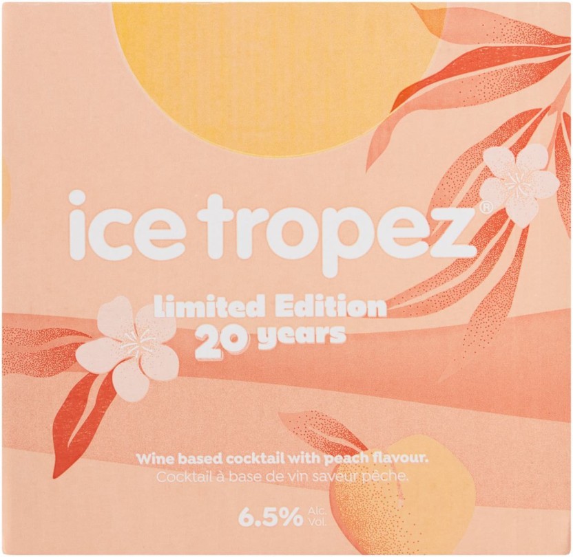 Ice Tropez 20 Years Limited Edition Cocktail  (Pack of 12 x 275 ml) | Shop Online - Image 2