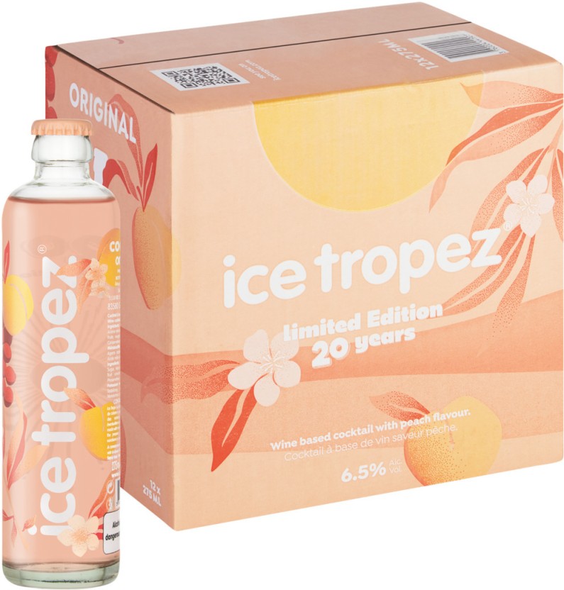 Ice Tropez 20 Years Limited Edition Cocktail  (Pack of 12 x 275 ml) | Shop Online - Image 3