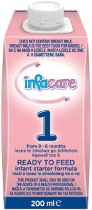 Infacare Ready To Feed 1  (200 ml, 0-6 Months) | Shop Online