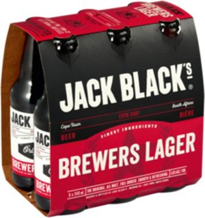 Jack Black Premium Craft Beer Bottle (Pack of 6 x 340 ml) | Shop Online