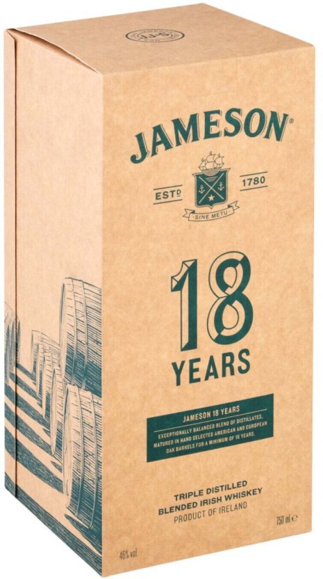 Jameson 18 Year Old Blended Irish Whiskey  (750 ml) | Shop Online - Image 6
